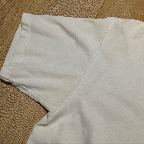 White Vans tshirt tee short sleeve mens medium - Picture 3 of 5